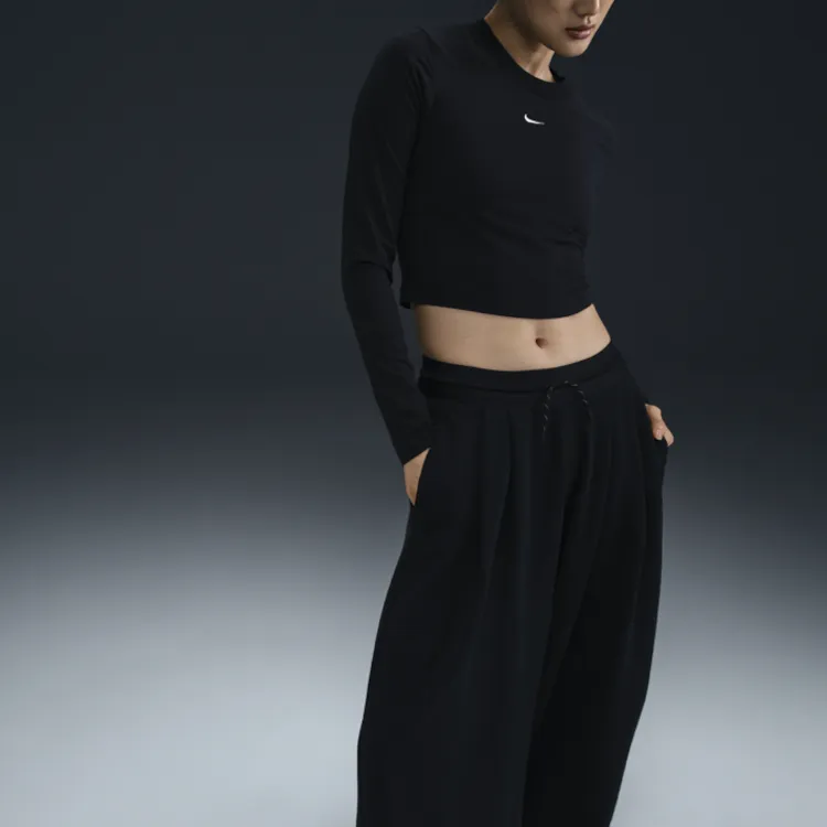 Nike Sportswear Casual Pants Women's Black/Sail White-4