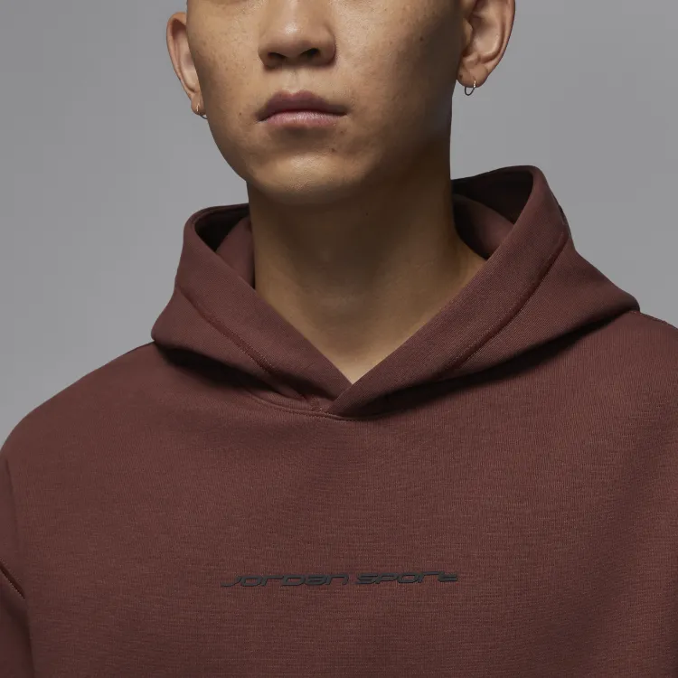 JORDAN Sport Hoop Fleece Men's Dri-FIT Pullover Hoodie-4