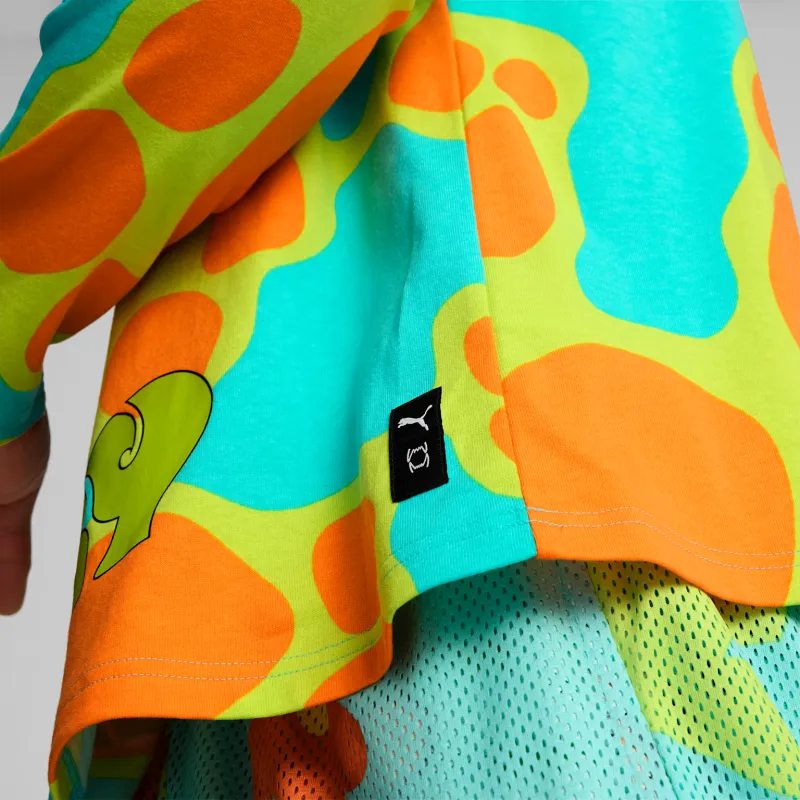 PUMA Camiseta De Manga Larga Para Hombre PUMA Hoops X Scooby Doo-4