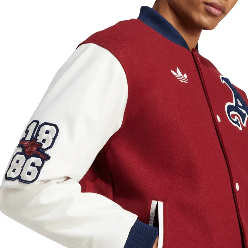 Adidas Originals Puffer Jacket Unisex Elegant Dark Reddish Purple-5