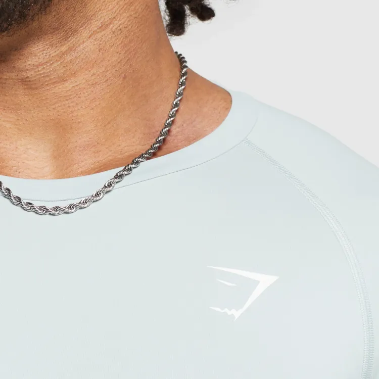 GYMSHARK T Shirt Men's Light Blue-1
