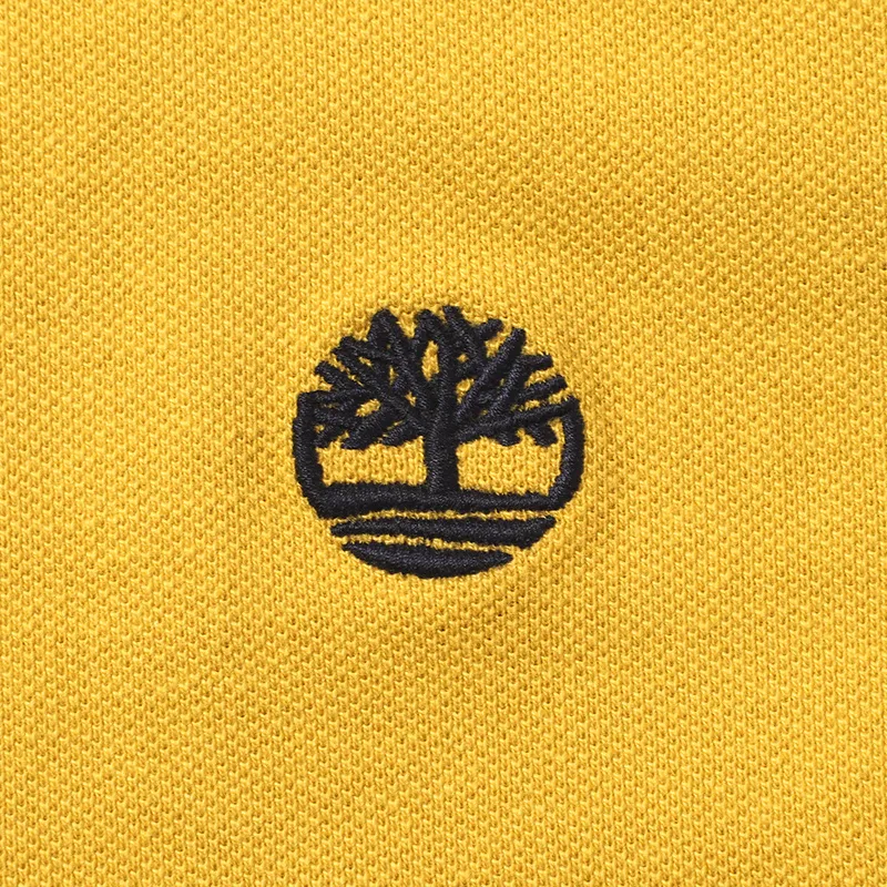 Timberland Polo Shirts Men Yellow-4
