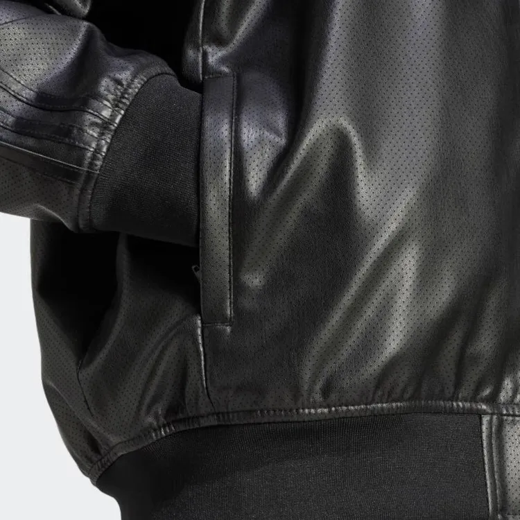 Adidas Originals Long Sleeved Zip Up Bomber Jacket-3