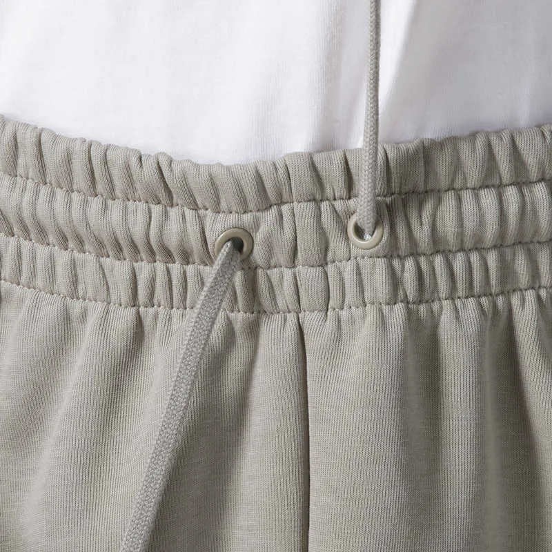 Adidas Knitted Sports Pants Men's Gray-4