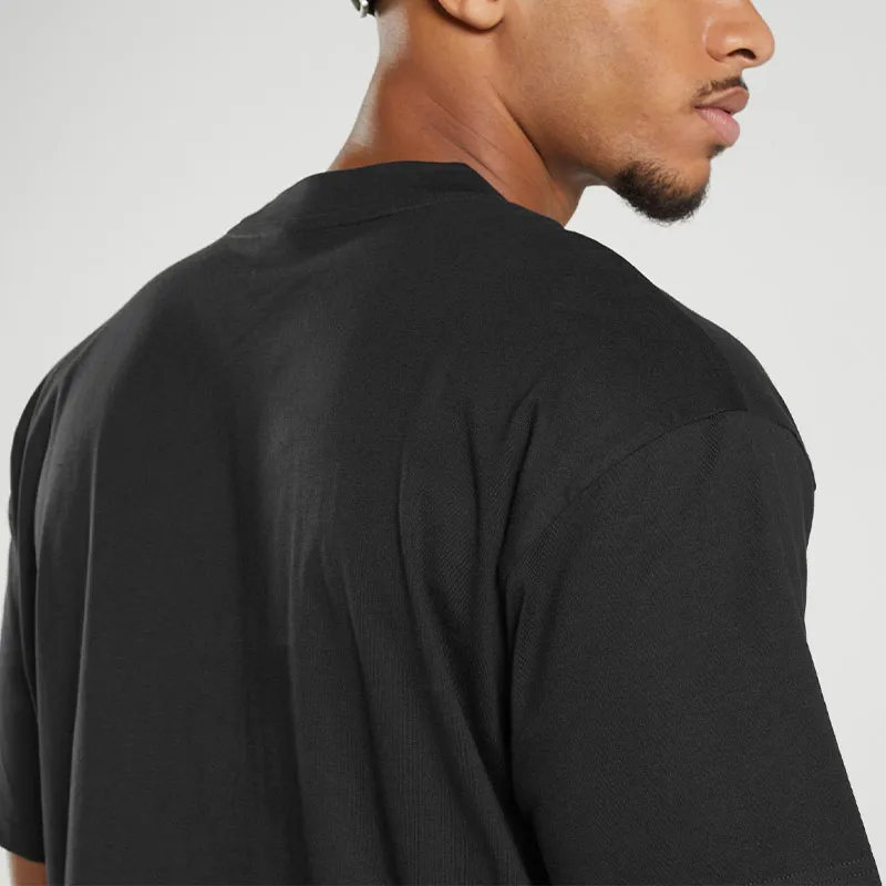 GYMSHARK T Shirts Men Black-6