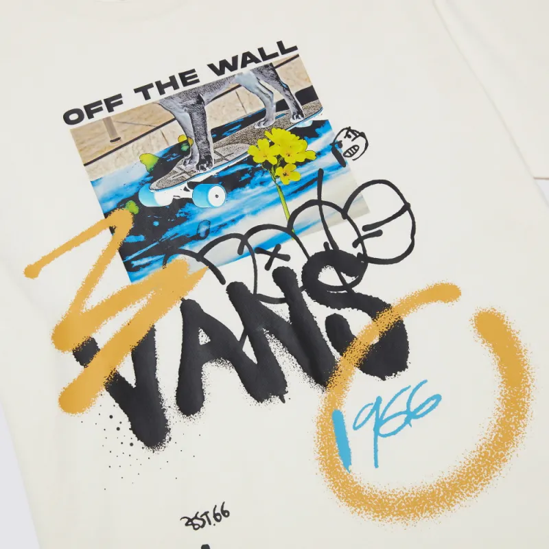 Vans T Shirts Men White-3