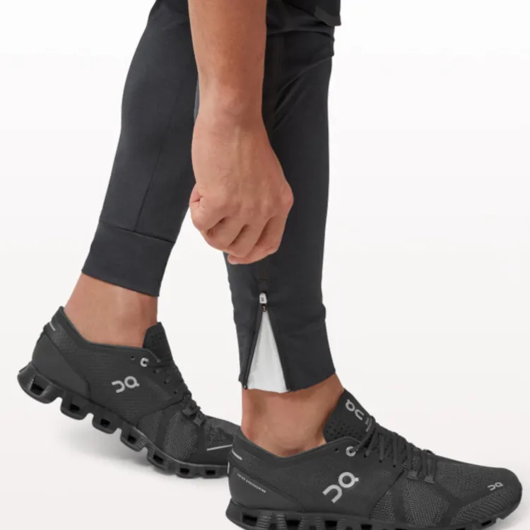 On RunningRunning Pants Running Pants Knitted Sweatpants Men's Black-3