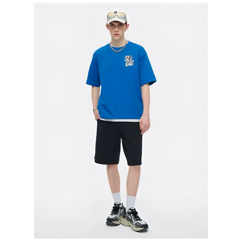 FILA FUSION SS24 T Shirt Men's Cobalt Blue-4