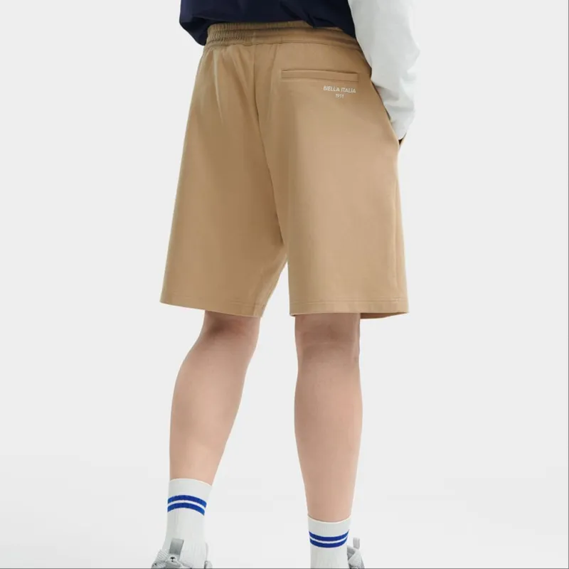 FILA Casual Shorts Men's Earthy Khaki Yellow-3