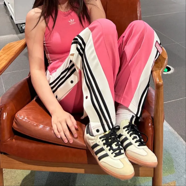 CLOTHING - Adibreak Woven Two-In-One Track Pants - White