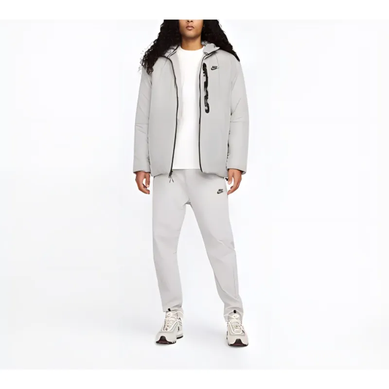 Nike Puffer Jackets Men Gray-4