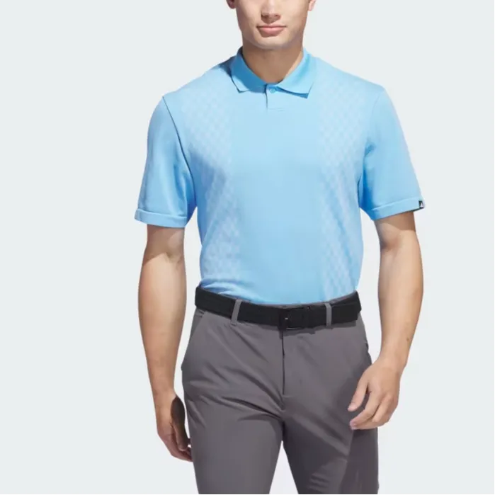 Adidas Ultimate365 Golf Tour Primeknit Polo Shirt Men's Blue-2