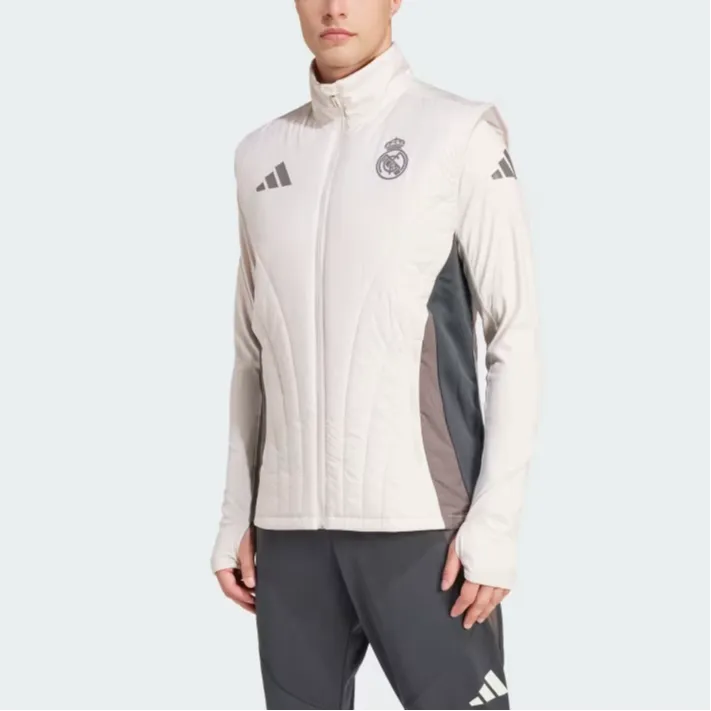 Adidas Originals Real Madrid Winterized Vest Men's Gray-2