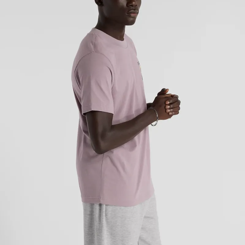 New Balance 550 T-Shirt Men Ice Wine-2