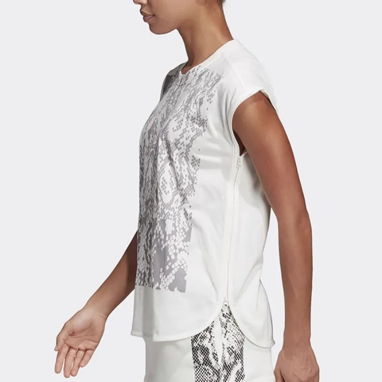 Adidas Stella McCartney T Shirt Women's White-5