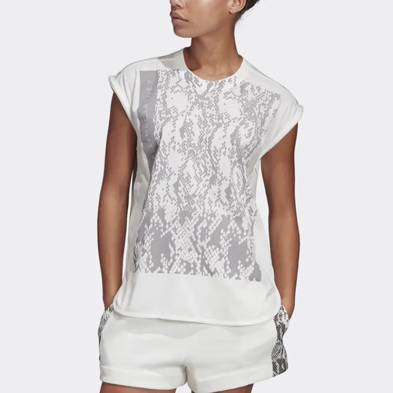 Adidas Stella McCartney T Shirt Women's White-2