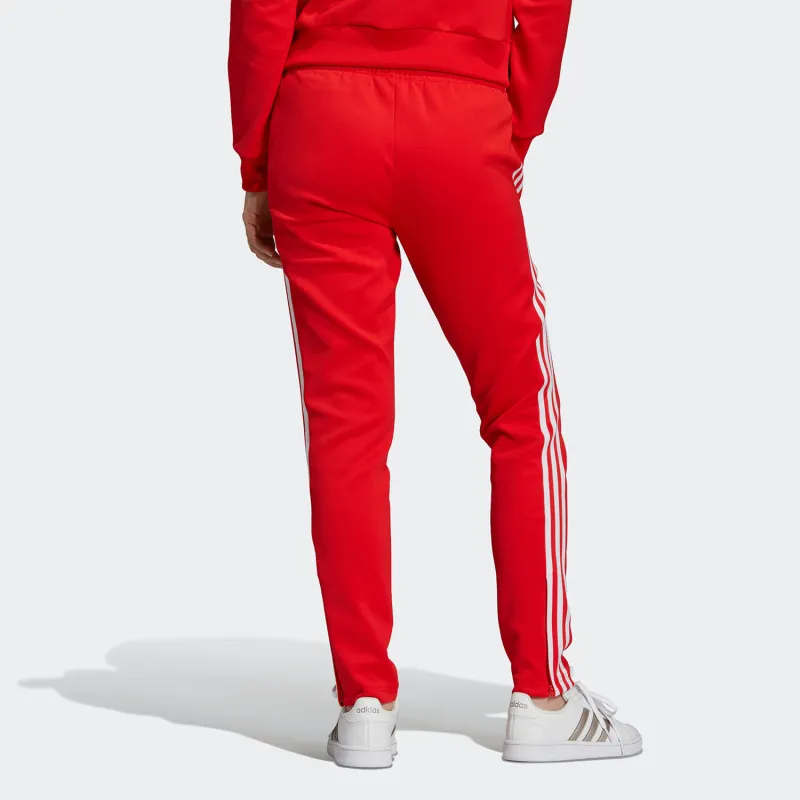Adidas Women's Primeblue Sst Track Pants Vivid Red-3