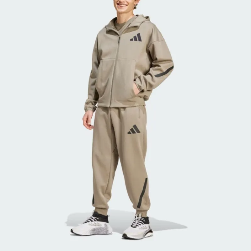 Adidas Free Shipping With AdiClub Z.N.E. Full-Zip Hooded Track Jacket-1