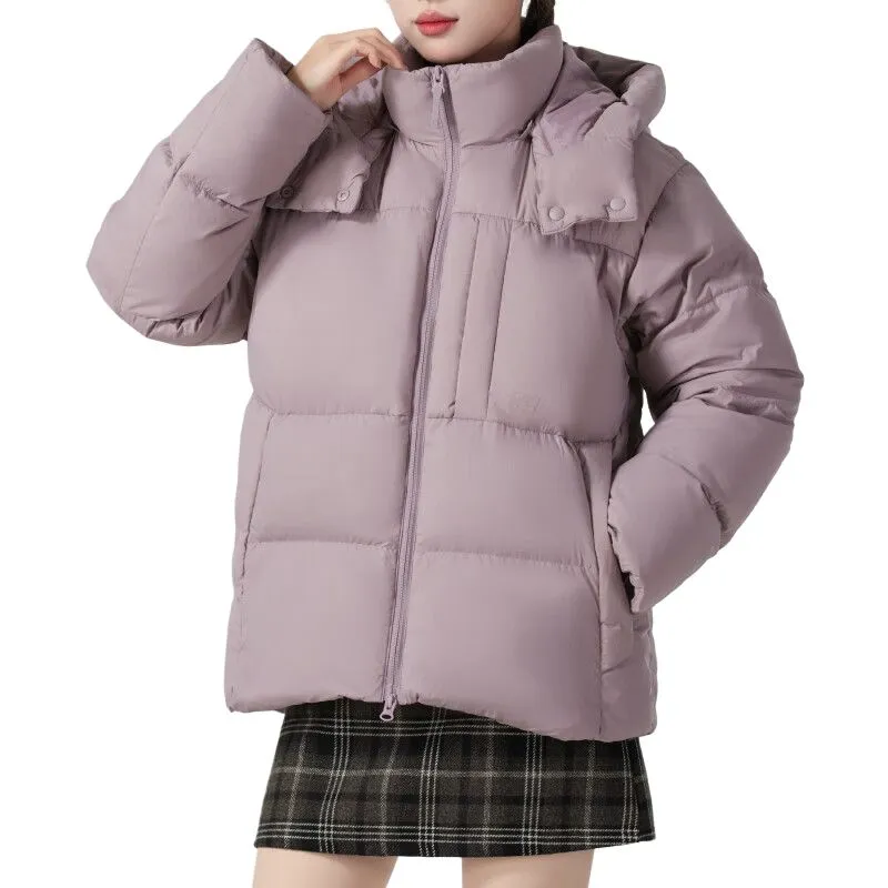 New Balance Down Jacket Women's Purple-2