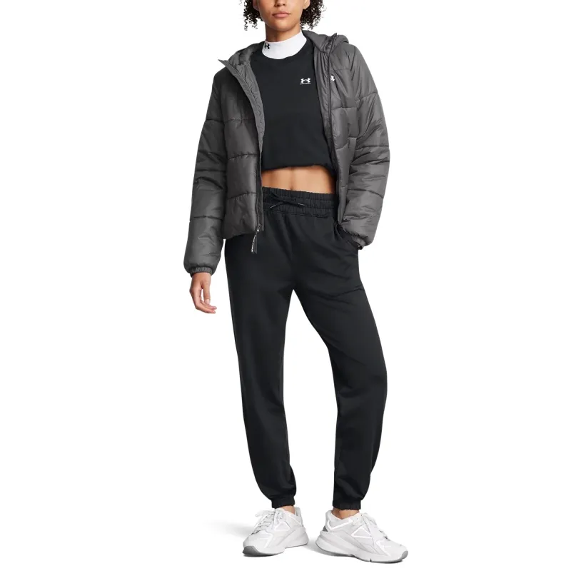 Under Armour Meridian Knitted Sports Pants Women's Black-3