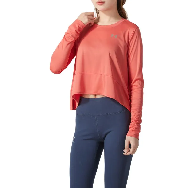 Under Armour T Shirt Women's Coral Pink-5