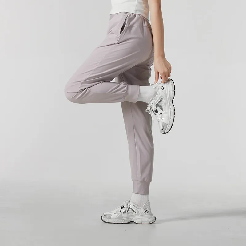 Under Armour Knitted Sports Pants Women's Pink Purple-5