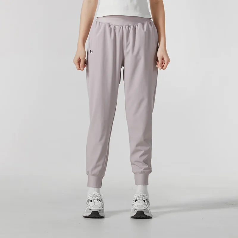 Under Armour Knitted Sports Pants Women's Pink Purple-1