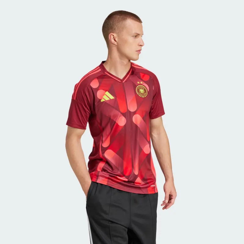 Adidas SS25 Soccer Jerseys Men's Preppy Red-4