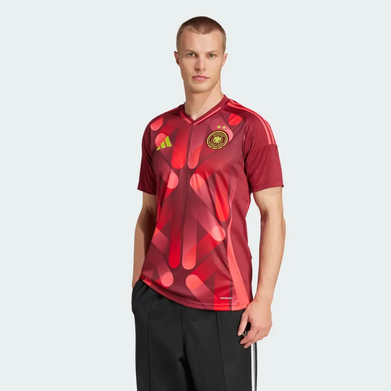 Adidas SS25 Soccer Jerseys Men's Preppy Red-2