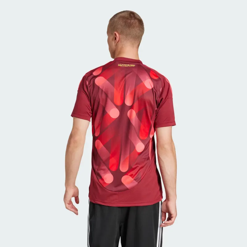 Adidas SS25 Soccer Jerseys Men's Preppy Red-3
