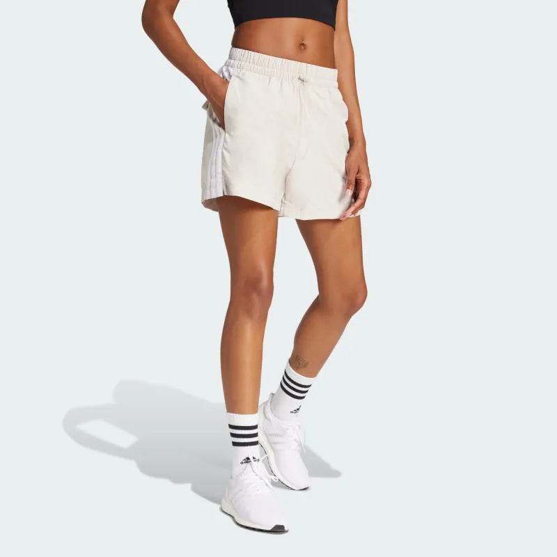 Adidas Free Shipping With AdiClub Essentials 3 Stripes Lifestyle Woven Shorts-3