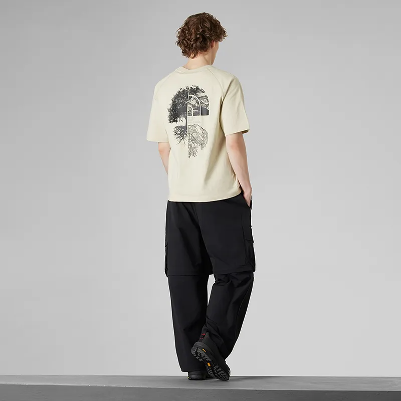 THE NORTH FACE UE Collection City Outdoor Collection T Shirt Men's Gravel Sand-4