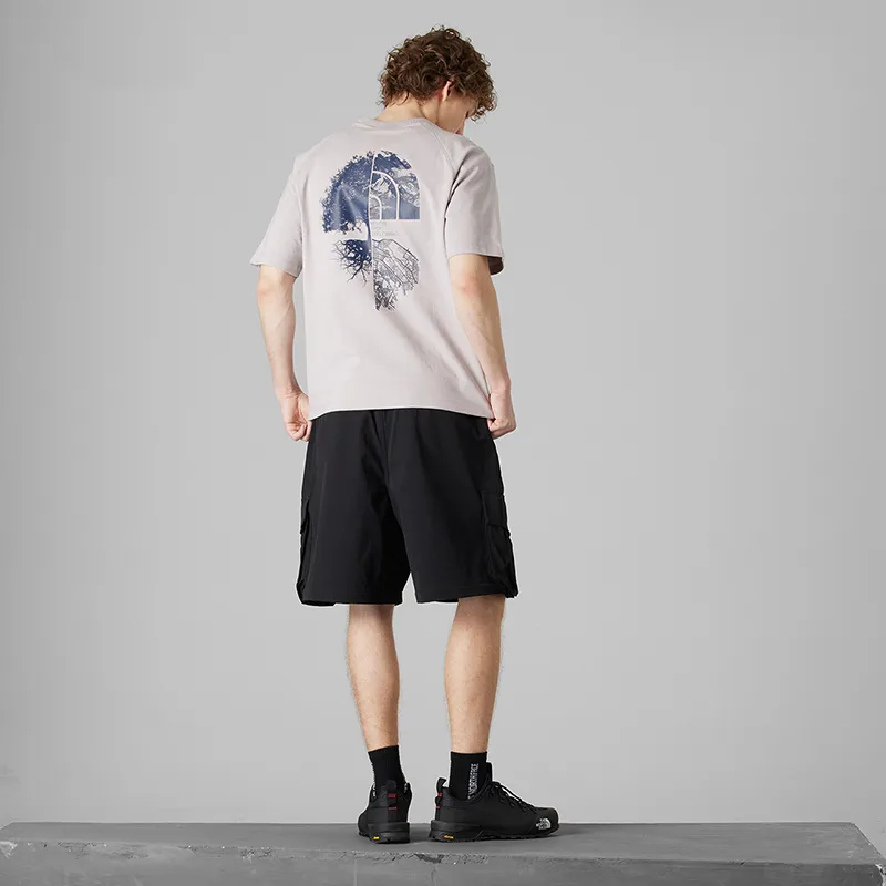 THE NORTH FACE UE Collection City Outdoor Collection T Shirt Men's 1OA/Moon Shadow Gray-3