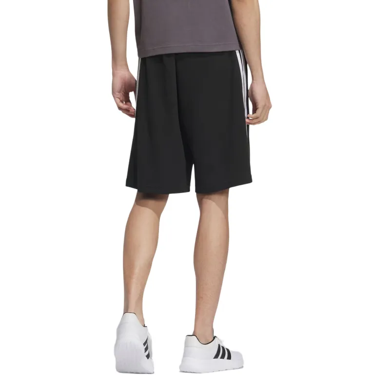 Adidas 3 Stripes Casual Shorts Men's Black-3