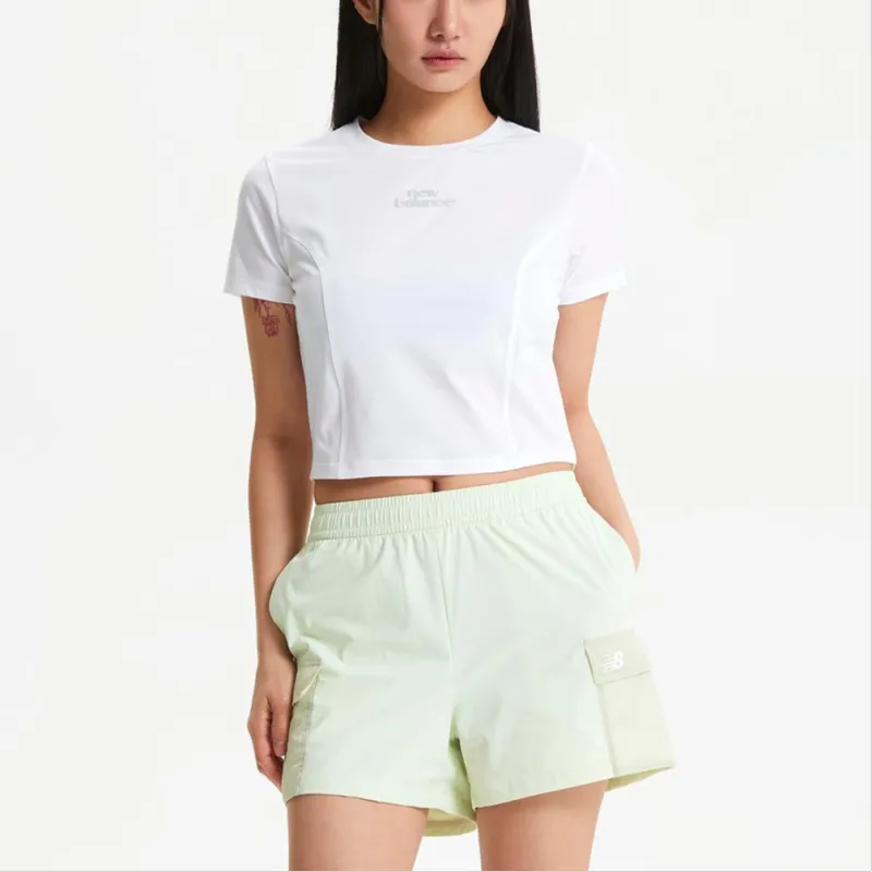 New Balance FROZENSLIM FIT T Shirt Women's 10 White-3