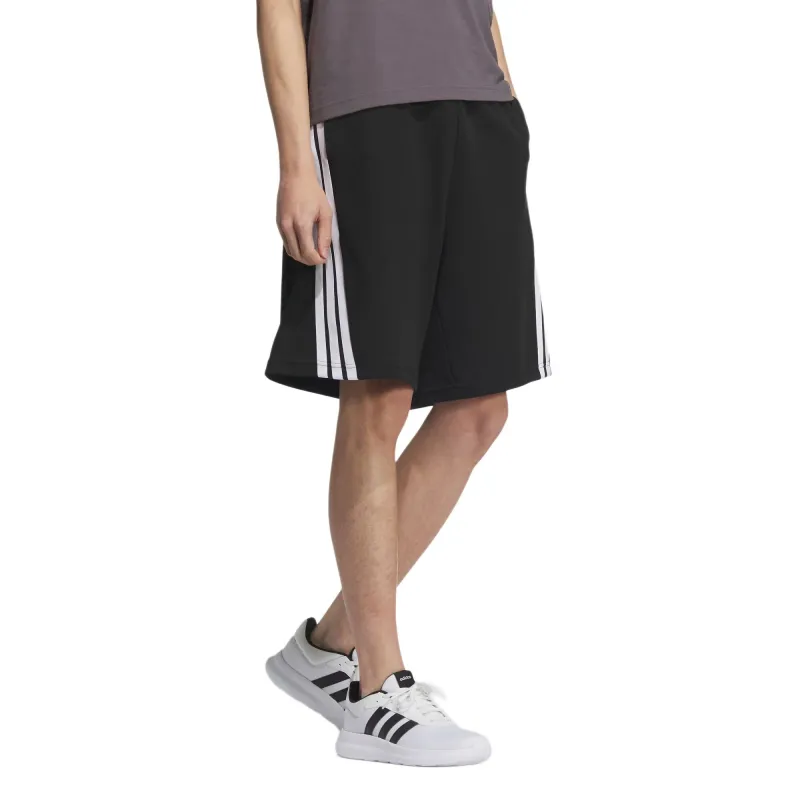 Adidas 3 Stripes Casual Shorts Men's Black-2
