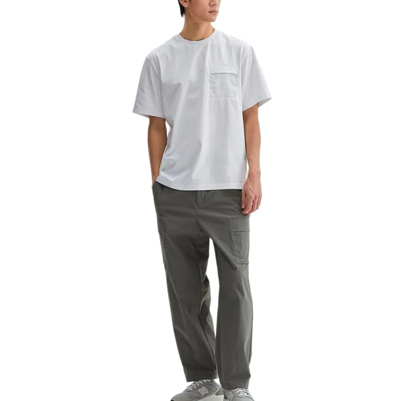 New Balance FROZENSEMI OVER FIT T Shirt Men's 10 White-3