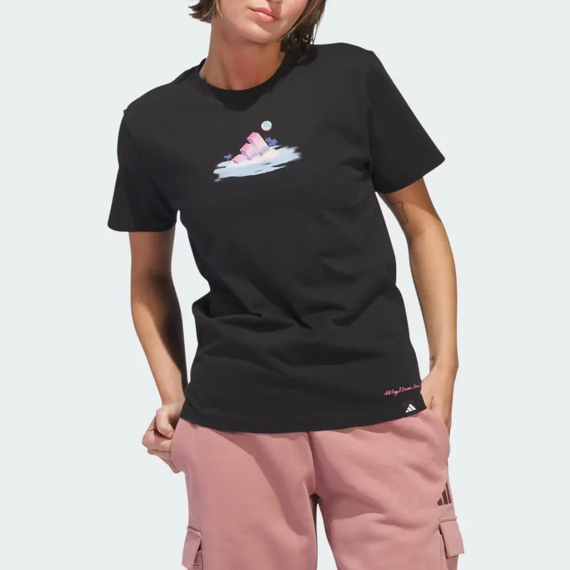 Adidas Free Shipping With AdiClub All Day I Dream About Summer A.d.i.d.a.s. Graphic Tee-1