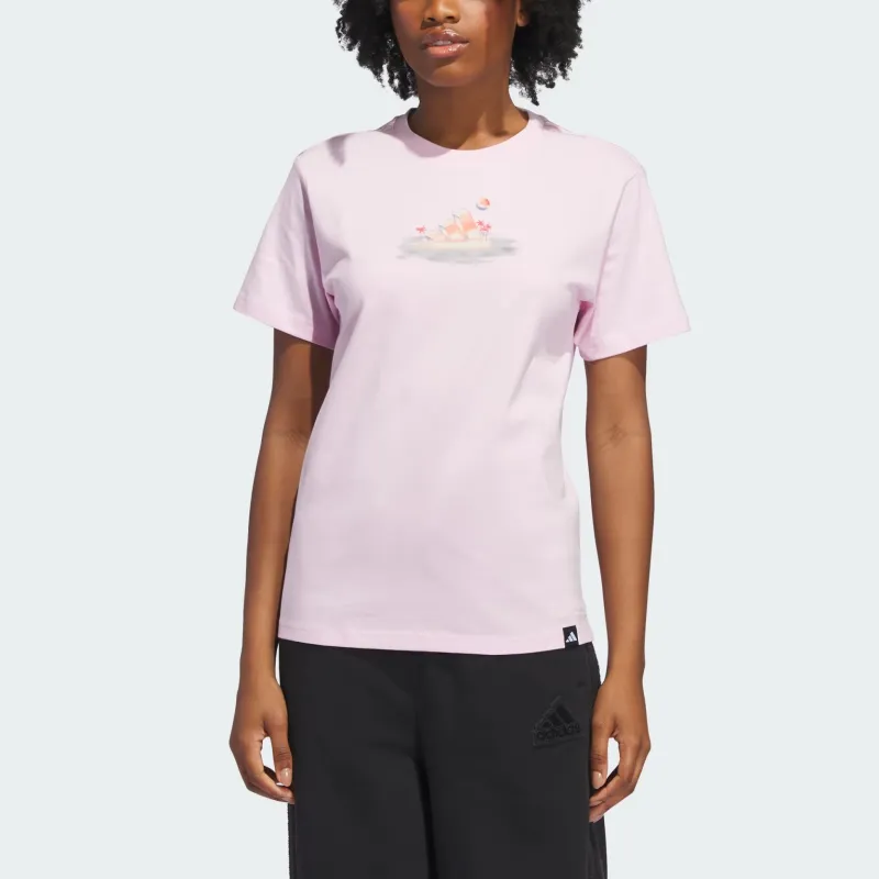 Adidas Free Shipping With AdiClub All Day I Dream About Summer A.d.i.d.a.s. Graphic Tee-1