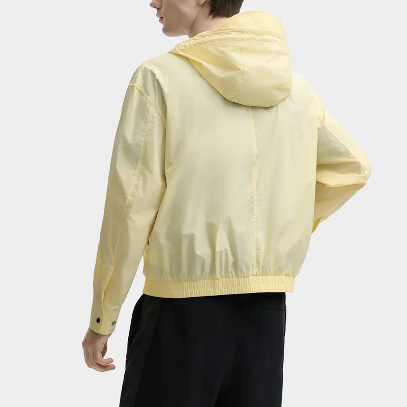 FILA MILANO Collection Jacket Men's Lightly Mellow Wheat Yellow YE-4