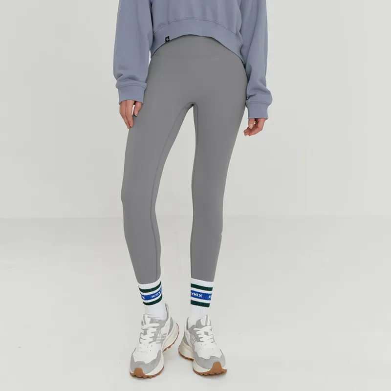 XEXYMIX Yoga Pants Women's Downpour Gray-1