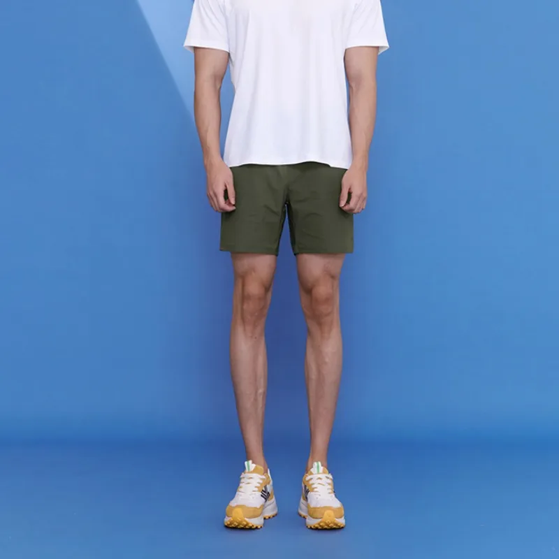 XEXYMIX Casual Shorts Men's Dark Khaki-3