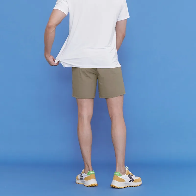 XEXYMIX Casual Shorts Men's Dark Beige-1