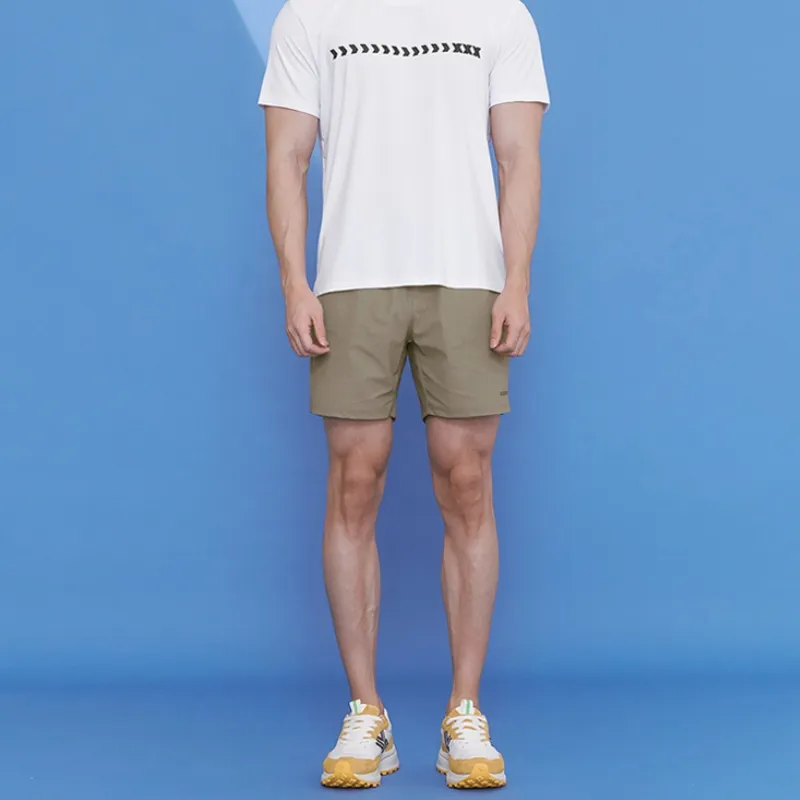 XEXYMIX Casual Shorts Men's Dark Beige-3