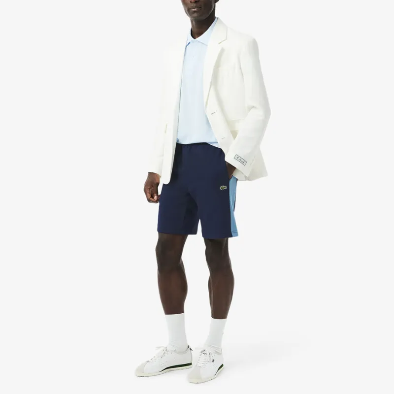 LACOSTE Fleece Colour block Shorts-2