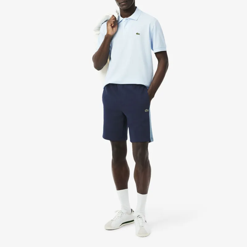 LACOSTE Fleece Colour block Shorts-3