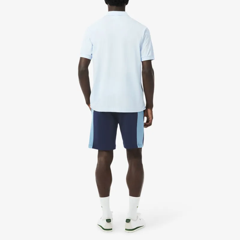 LACOSTE Fleece Colour block Shorts-4