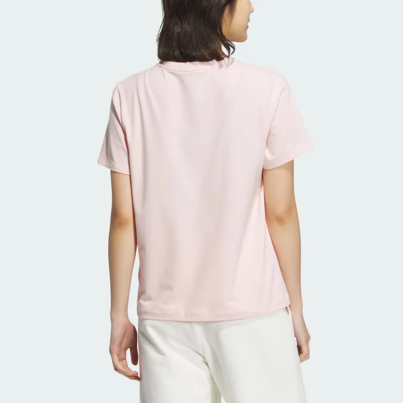 Adidas T Shirt Women's Light Pink-2