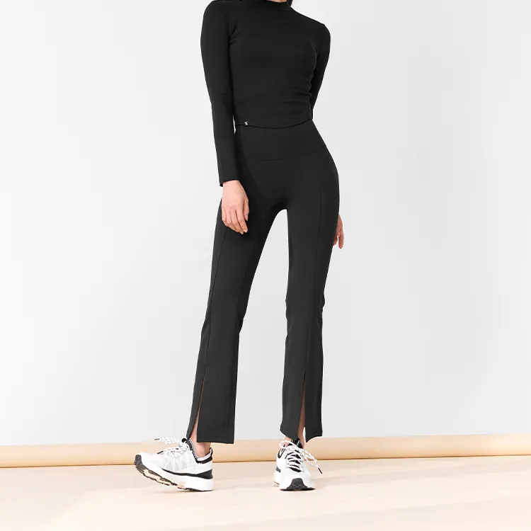 XEXYMIX Yoga Pants Women's Black-1