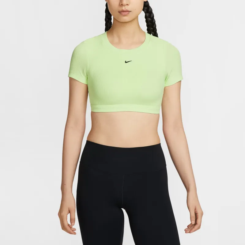 Nike Sportswear Classics T Shirt Women's 360 Light Lime/Black-1